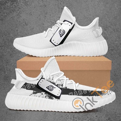 Buy Naruto Custom Shoes Personalized Name Yeezy Sneakers