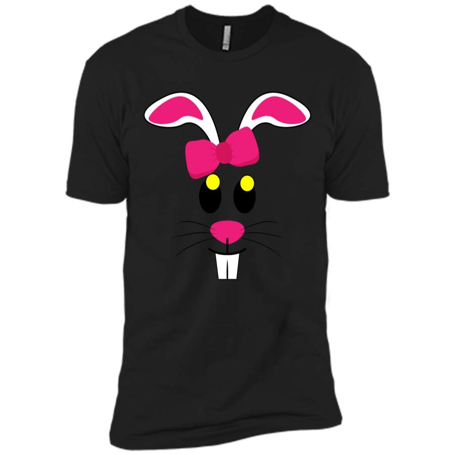 Bunny Shirt-Easter Costume-Easter For Girls T-shirt Next Level Premium Short Sleeve Tee