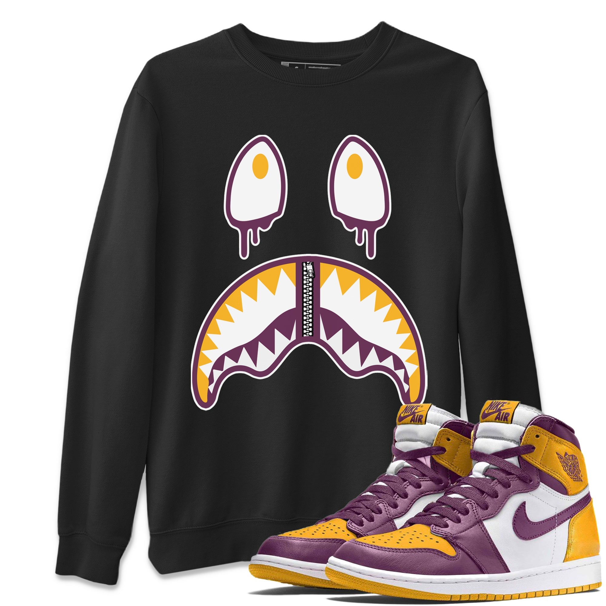 Shark Face Sweatshirt – Air Jordan 1 Brotherhood