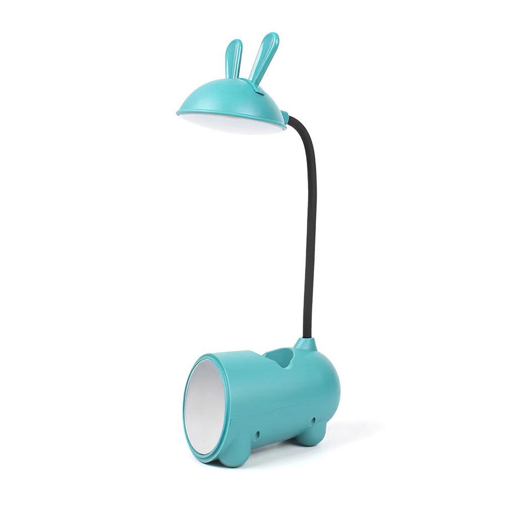 Multi-function Table Light Bunny LED Desk Lamp Student Bedroom Room Lighting USB Chargeable Touch Reading Lamp Eye Protection alx