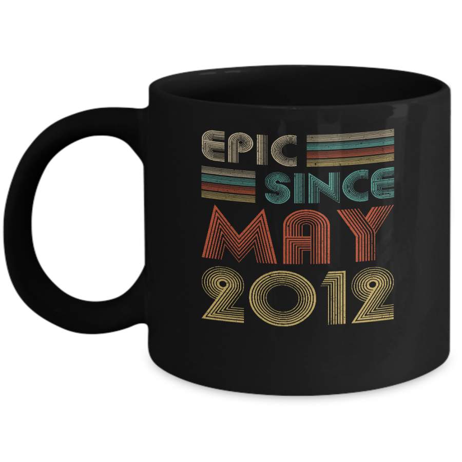 Epic Since May 2012 Vintage 8th Birthday Gifts Mug