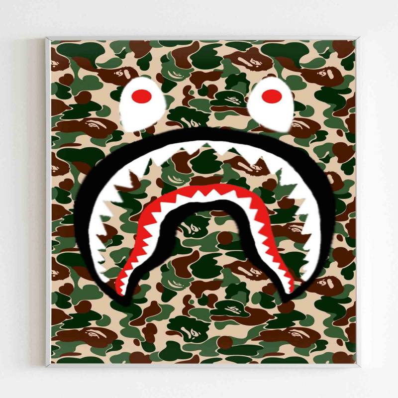 Bape Shark Bathing Ape Poster