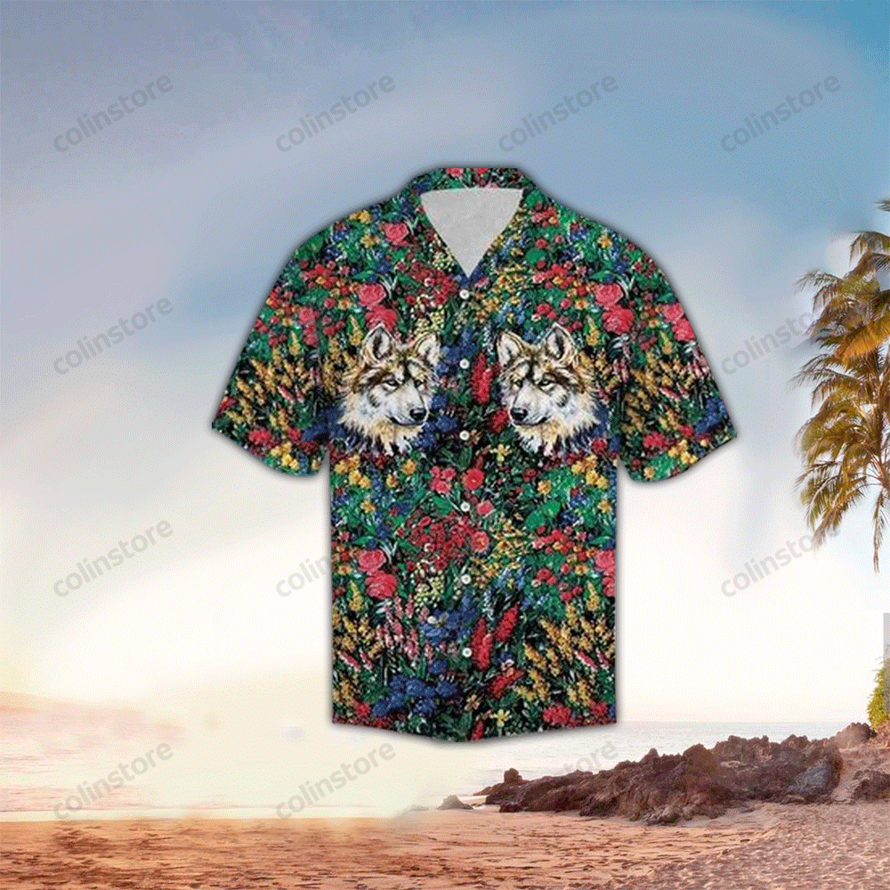 Wolves Hawaii Perfect Shirt Aloha Ha49511