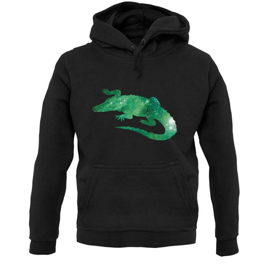 Space Animals – Crocodile Unisex Hoodie