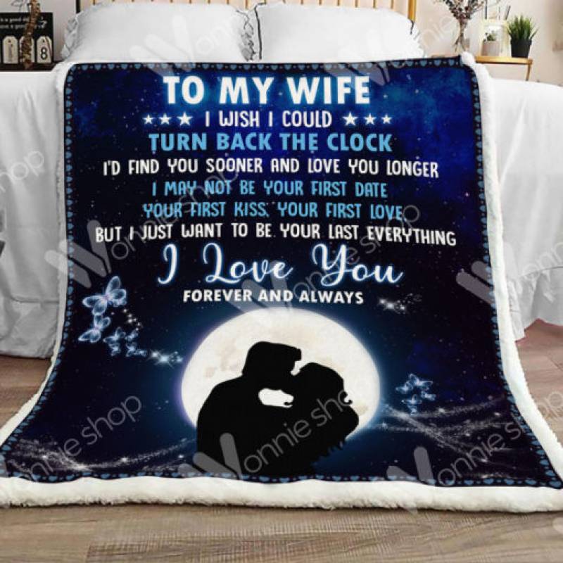 Husband And Wife Sherpa Blanket DCB2102 73O51