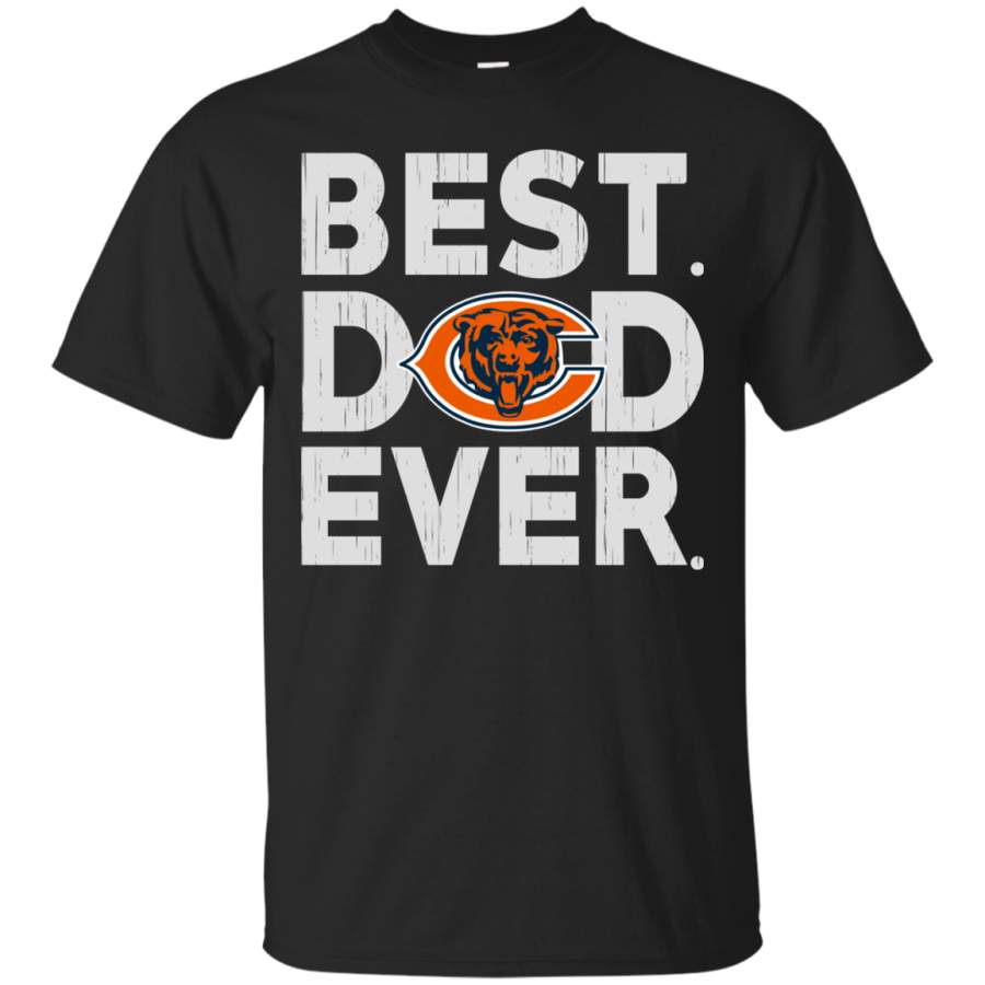 AGR Amazing tee Best Dad Ever Chicago Bears Father’s Day Shirt G200 Gildan Ultra Cotton T-Shirt