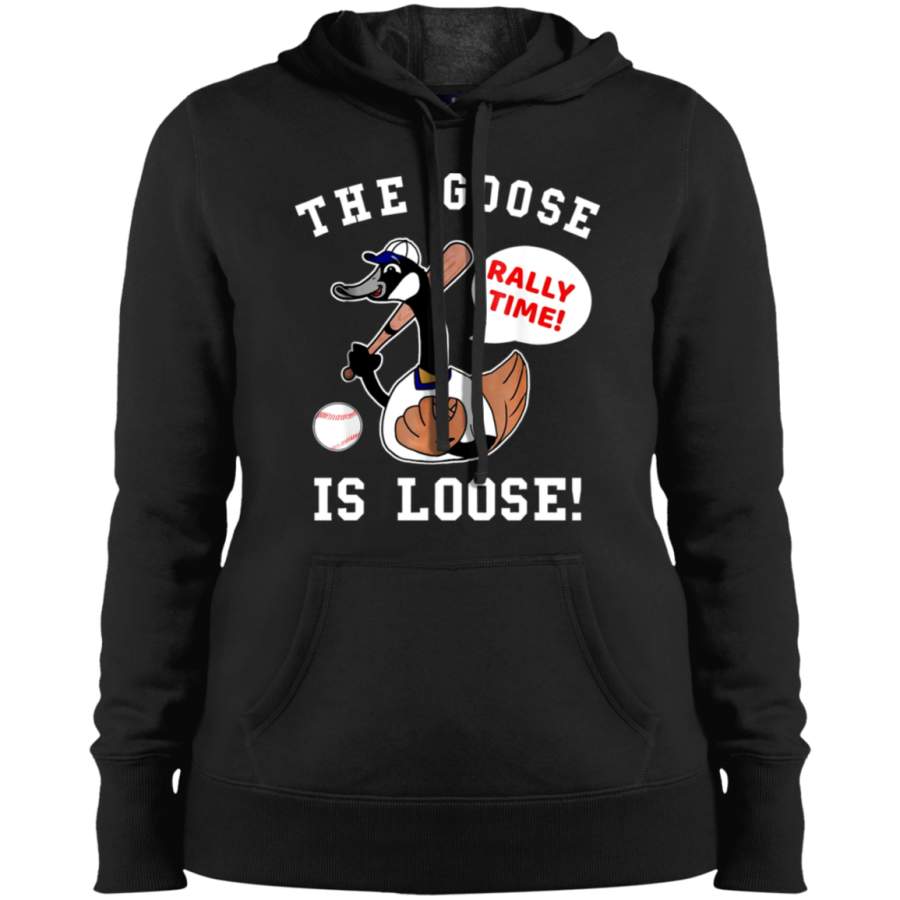 Funny Boys Rally Goose Baseball Ladies’ Pullover Hoodie