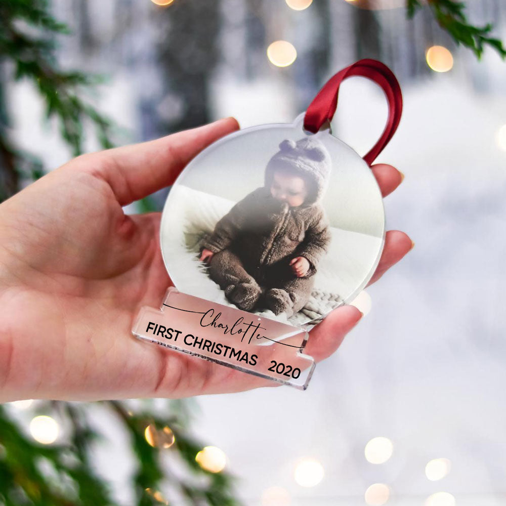 Personalized 1St Birthday Ornament Gift For Couple 3D Printed Christmas Ornament