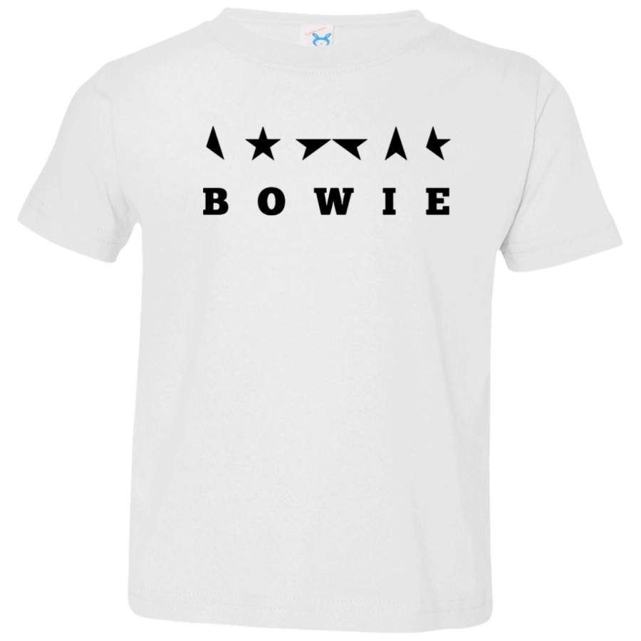 AGR David Bowie Blackstar Toddler Jersey T-Shirt