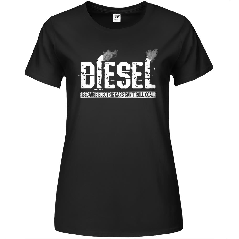 Diesel Rolling Coal Premium Womens T Shirts