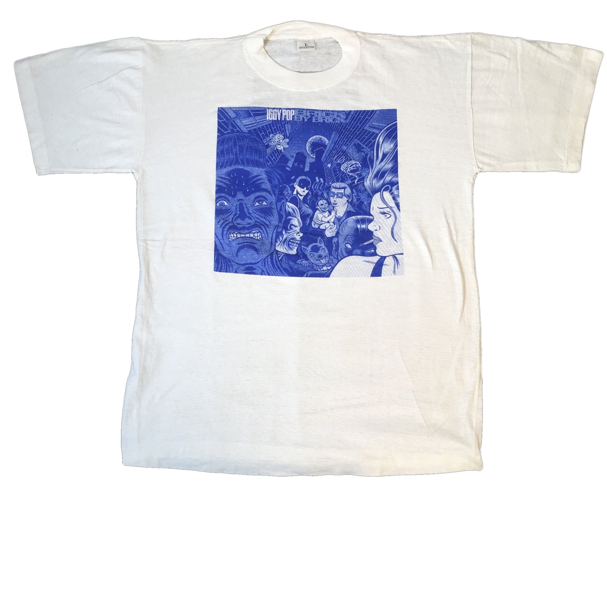 Vintage Iggy Pop “Brick By Brick” T-Shirt