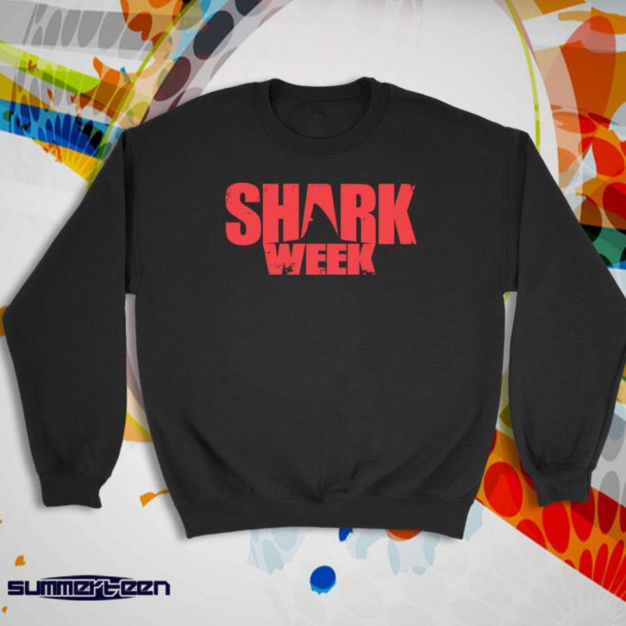 Shark Week 30 Years Of Shark The Exhibit Women’S Sweatshirt