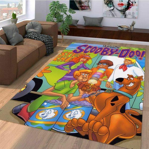 Scooby Doo Cartoon Network Home Decor Rectangle Area Rug