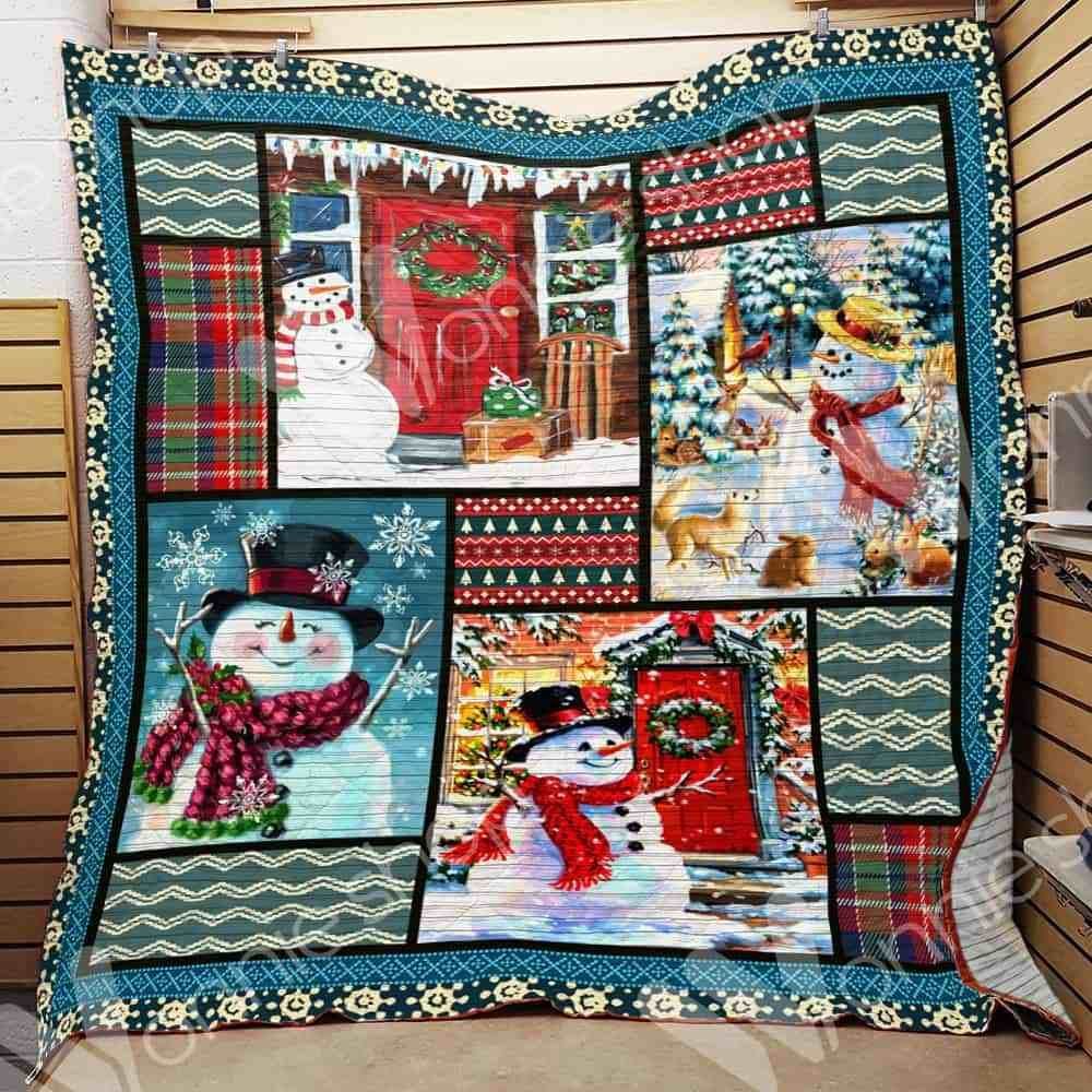 Snowman Christmas Blanket Oct0503 90O50