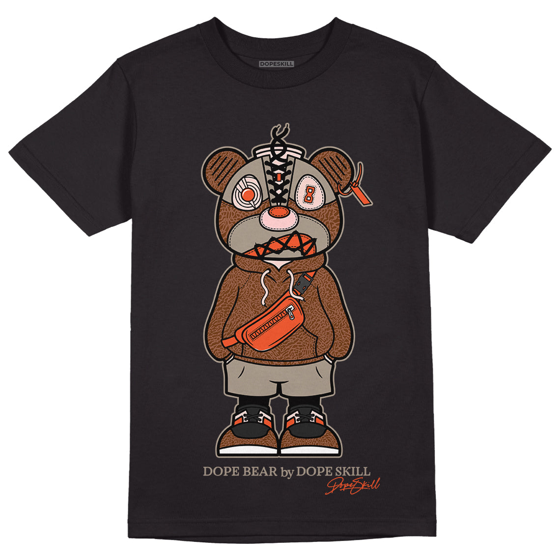 Jordan 3 “Desert Elephant” Dopeskill T-Shirt Sneaker Bear Graphic