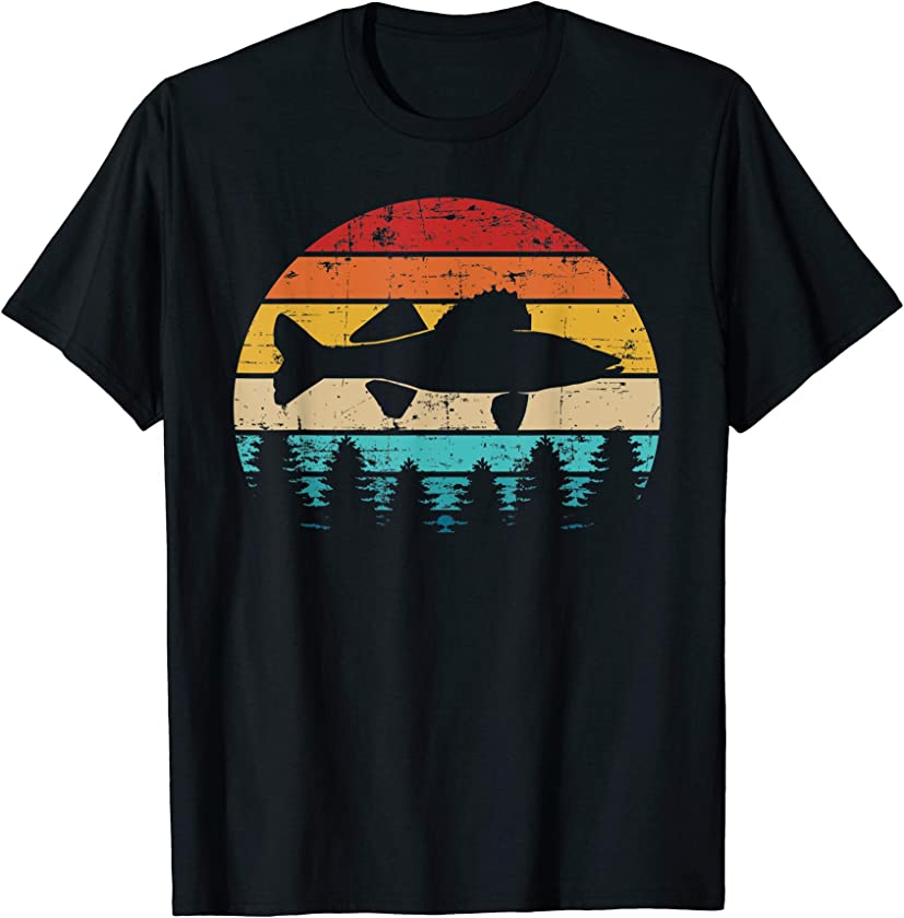 Walleye vintage retro T-Shirt