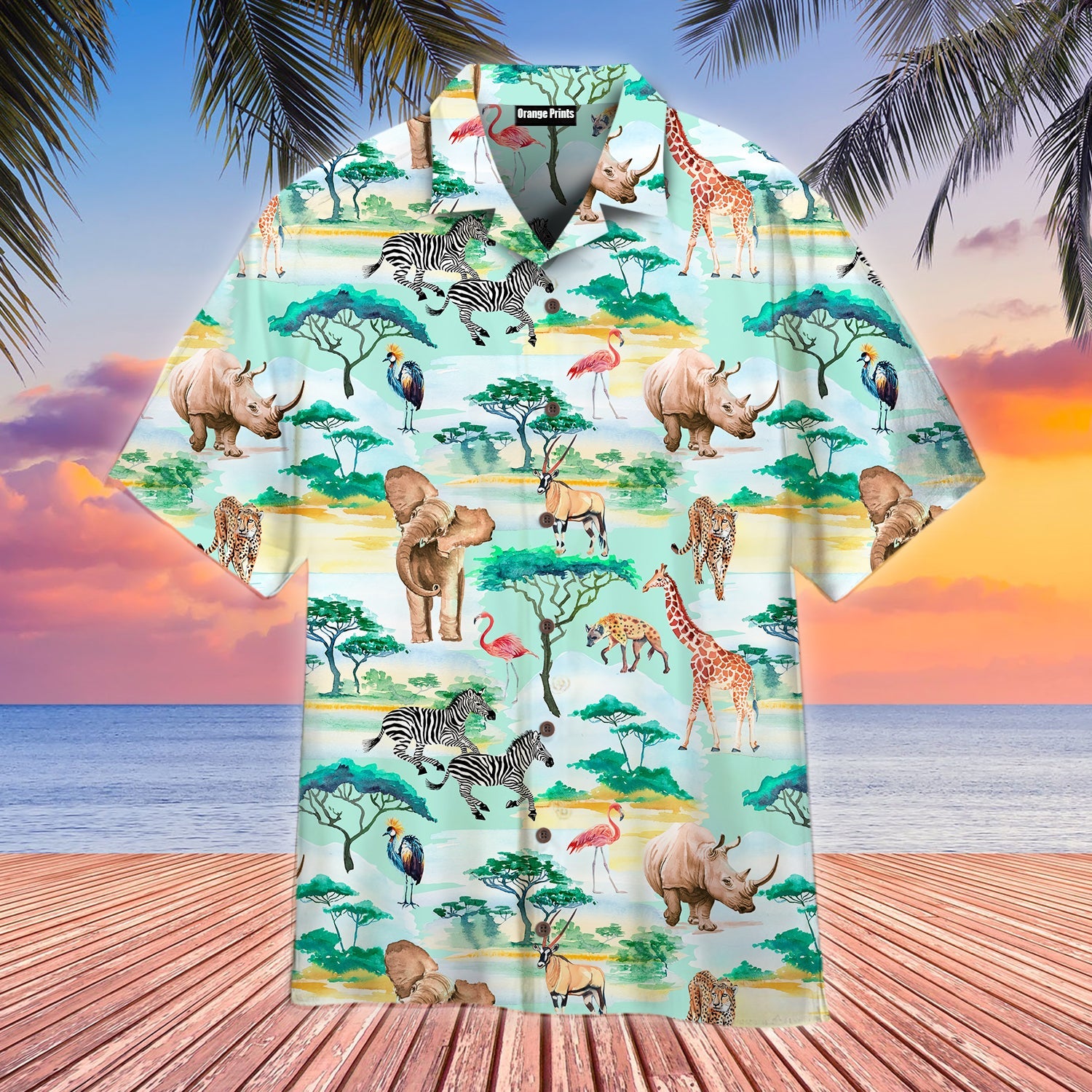 African Animals Hawaiian Shirt – For Men And Women