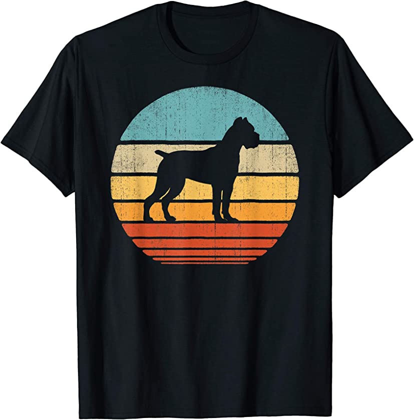 Cane Corso Retro Vintage 60s 70s Men Gifts Italian Mastiff T-Shirt