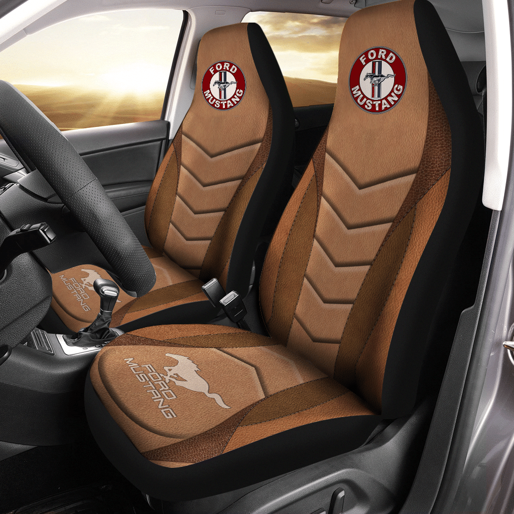 Ford Mustang Car Seat Cover N3 (Set Of 2)