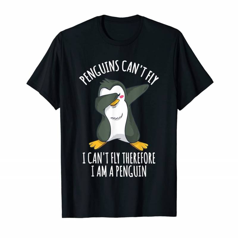 Penguins Can’t Fly I Am A Penguin Funny Penguin Bird Dab T-shirt