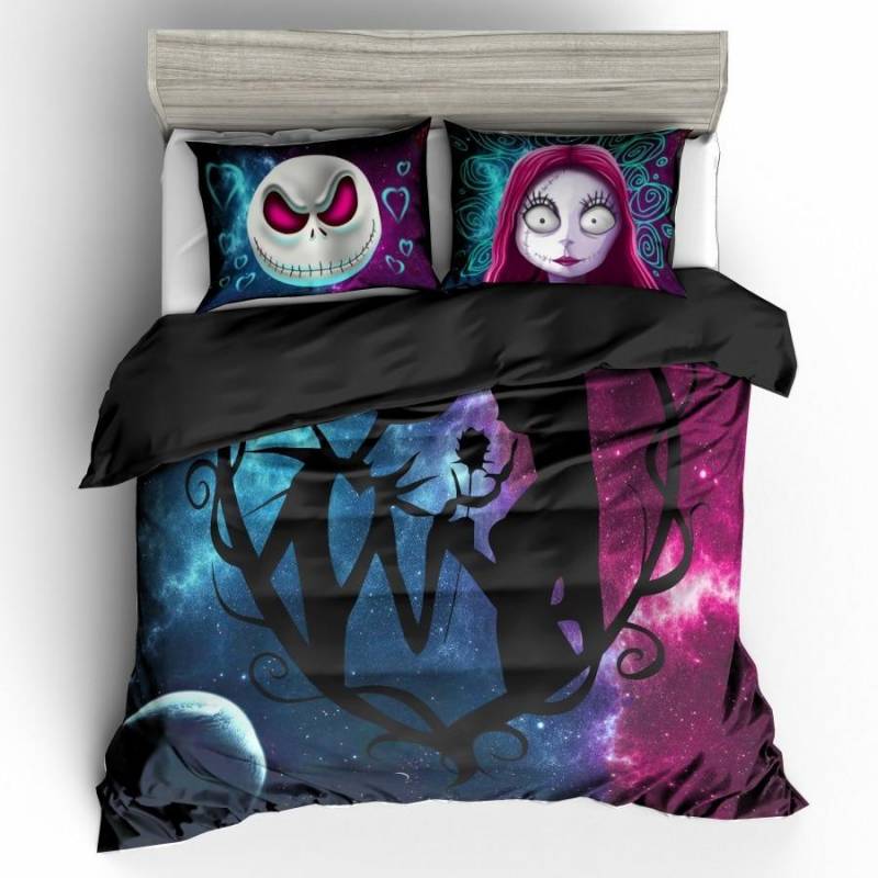 3D Nightmare Before Christmas Duvet Cover bedding Sets