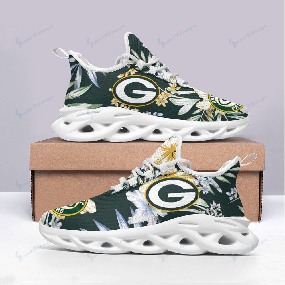 Green Bay Packers Yezy Running Sneakers Bb831