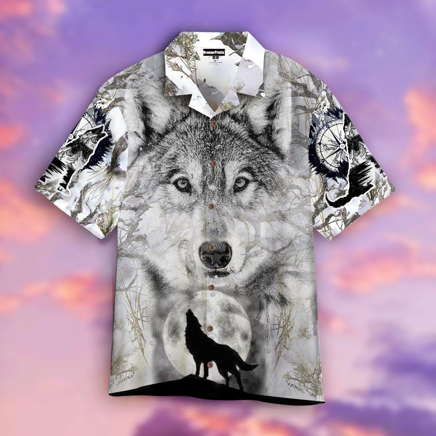 Wolf Hawaii Shirt For Men Women Ha7888