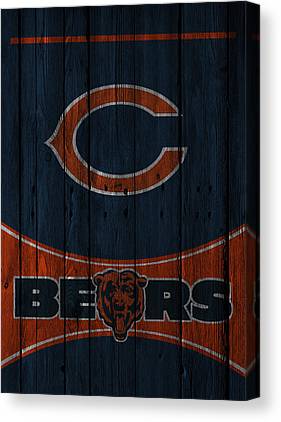 37 Chicago Bears Joe Hamilton Canvas Print