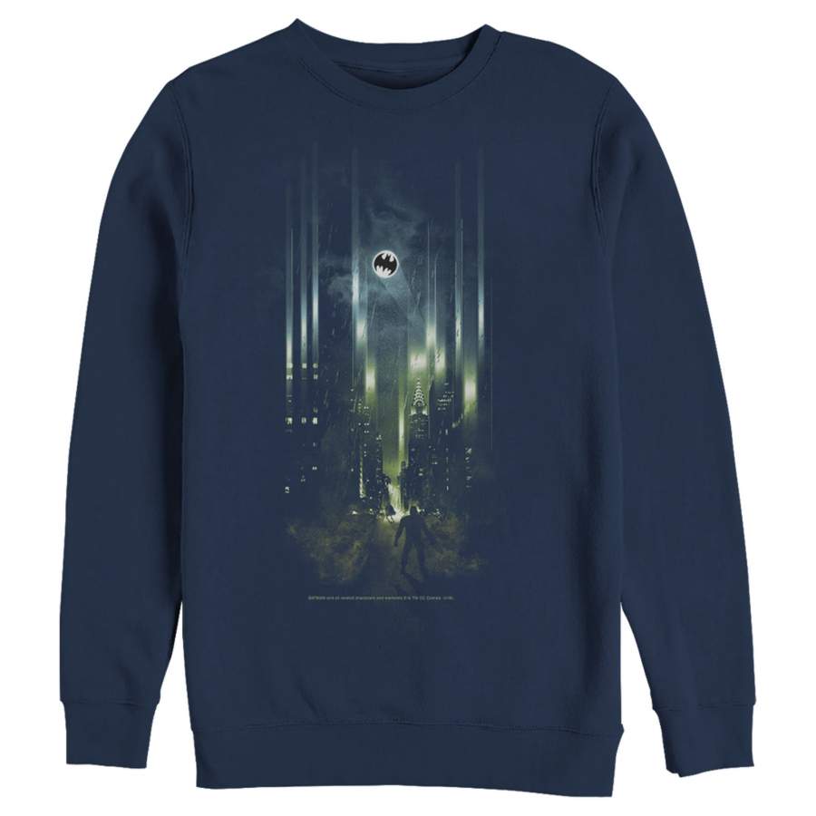 Batman Men’s Gotham City Signal  Sweatshirt