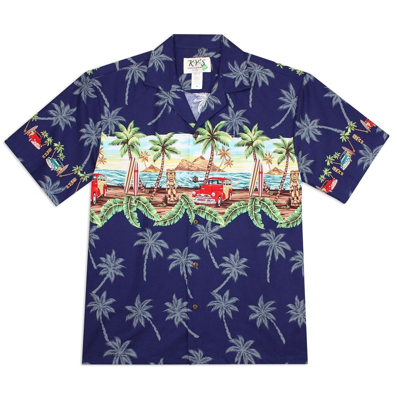 Goin Native Blue Unique Design Hawaii Shirt Ha34435