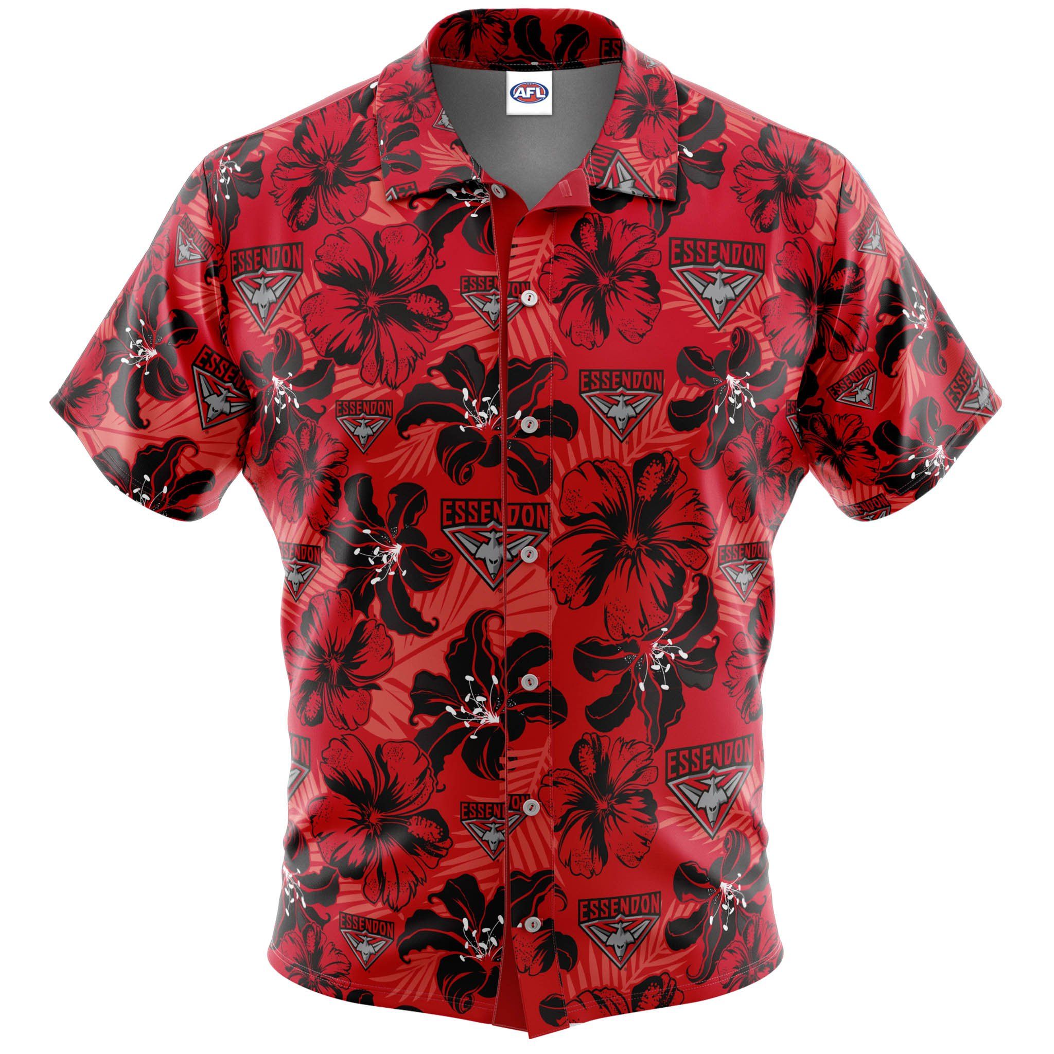 Afl Essendon Bombers Hawaii Shirt Ha18637