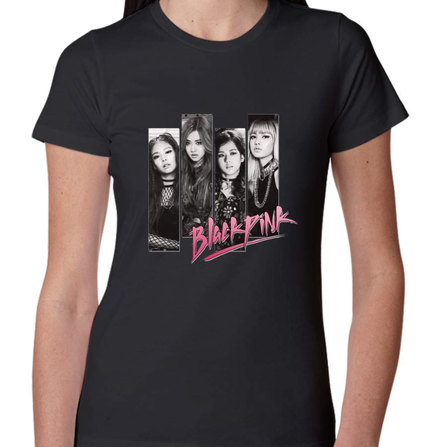 BLACKPINK Vintage Grunge T-Shirt Women T-Shirt