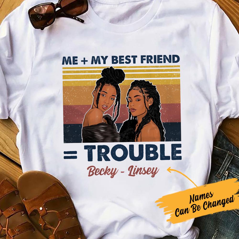 Personalized Bwa Friends Double Trouble T Shirt