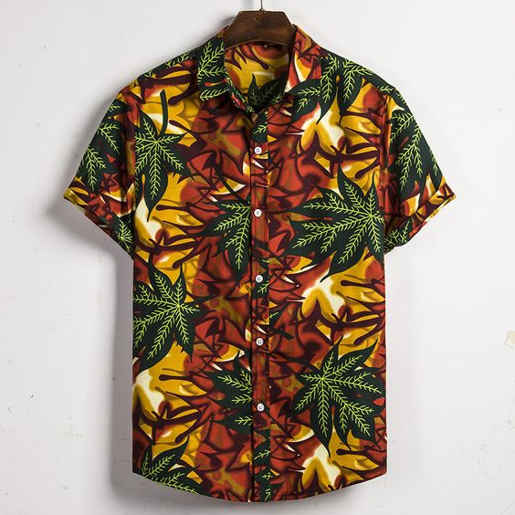 Autumn Leaves Hawaiian Shirt Pre13624