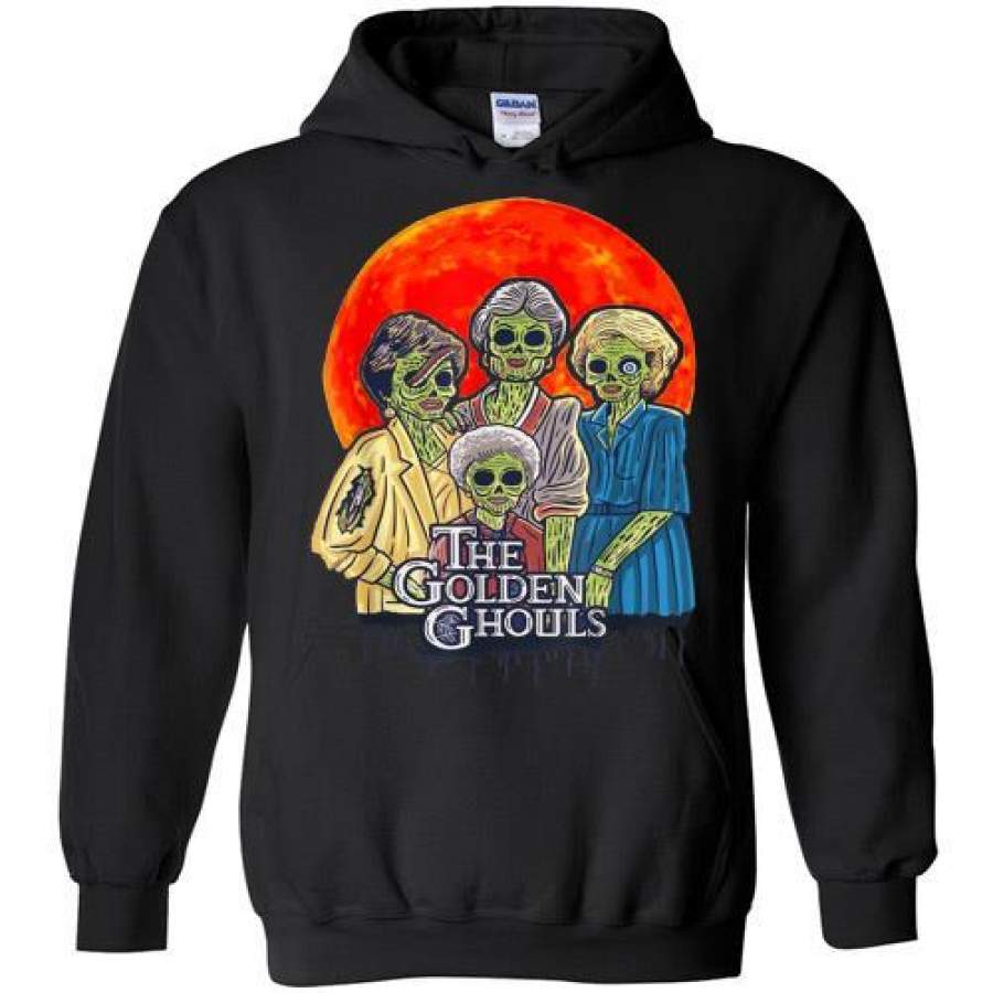 Vintage The Golden Ghouls Halloween Hoodie