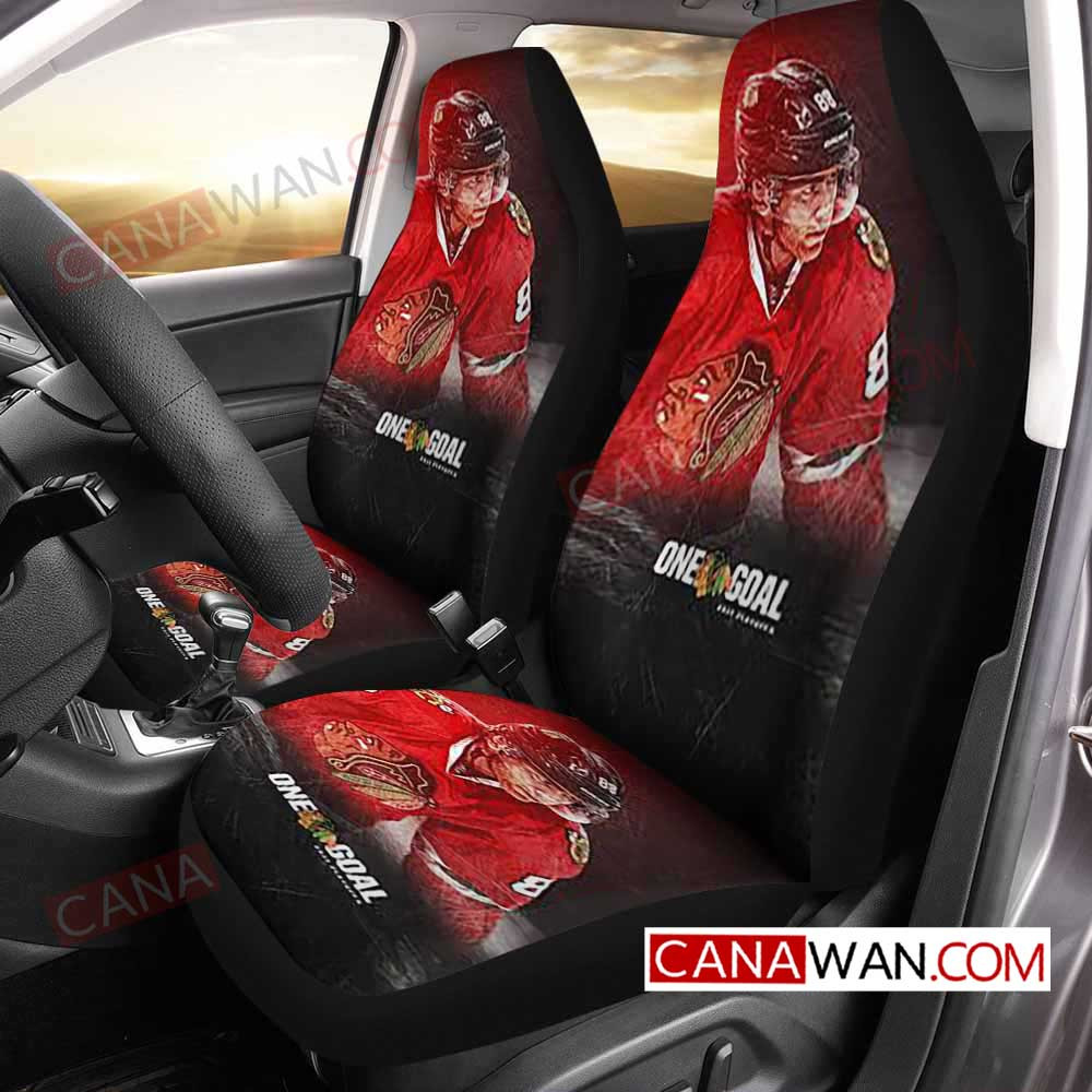 Chicago Blackhawks Style227 3D Customized Personalized Car Seat Cover