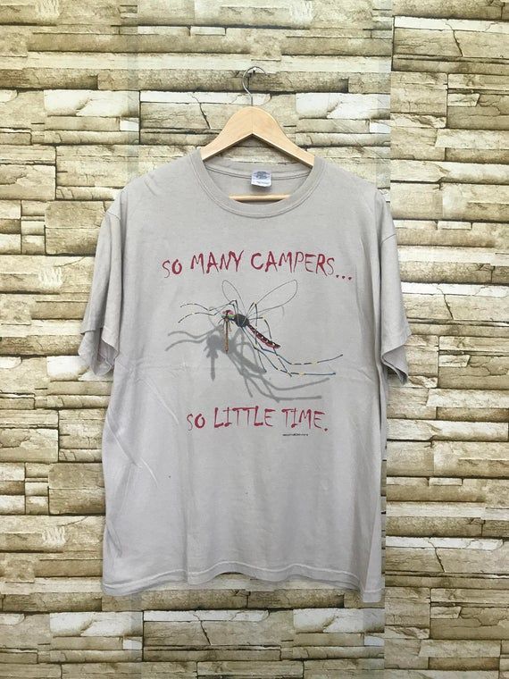 Vintage So Many Campers So Little Time Shirt