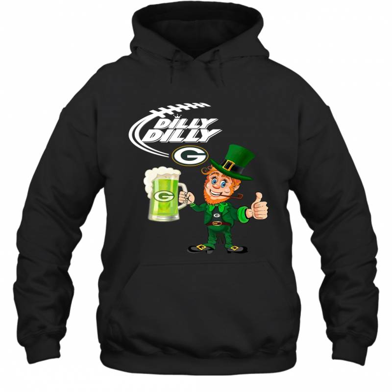 Green Bay Packers Dilly Dilly Saint Patrick Day Hoodie