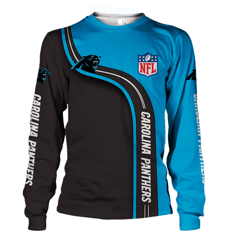 Carolina Panthers Sweatshirt 3D Design Freeway