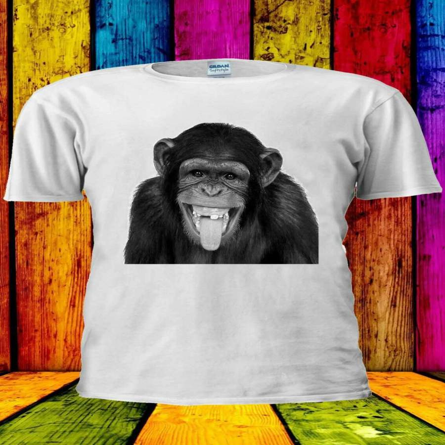 Creative Funny Monkey Orangutan Pattern Men’S T-Shirt