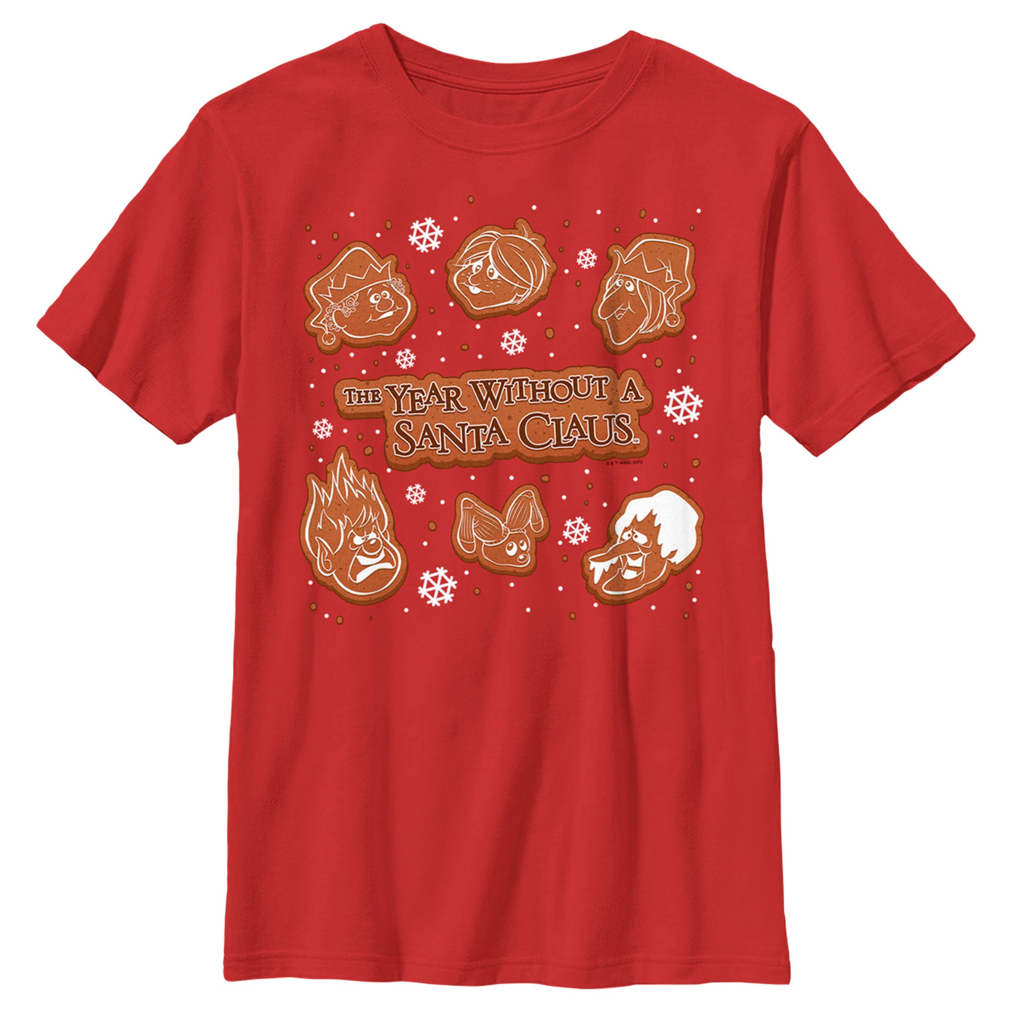 The Year Without A Santa Claus Boy’S Gingerbread Squad  T-Shirt