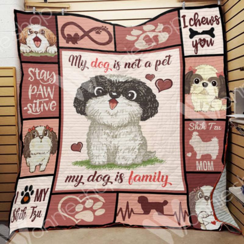 Shih Tzu Dog Blanket NOV1502 69O49