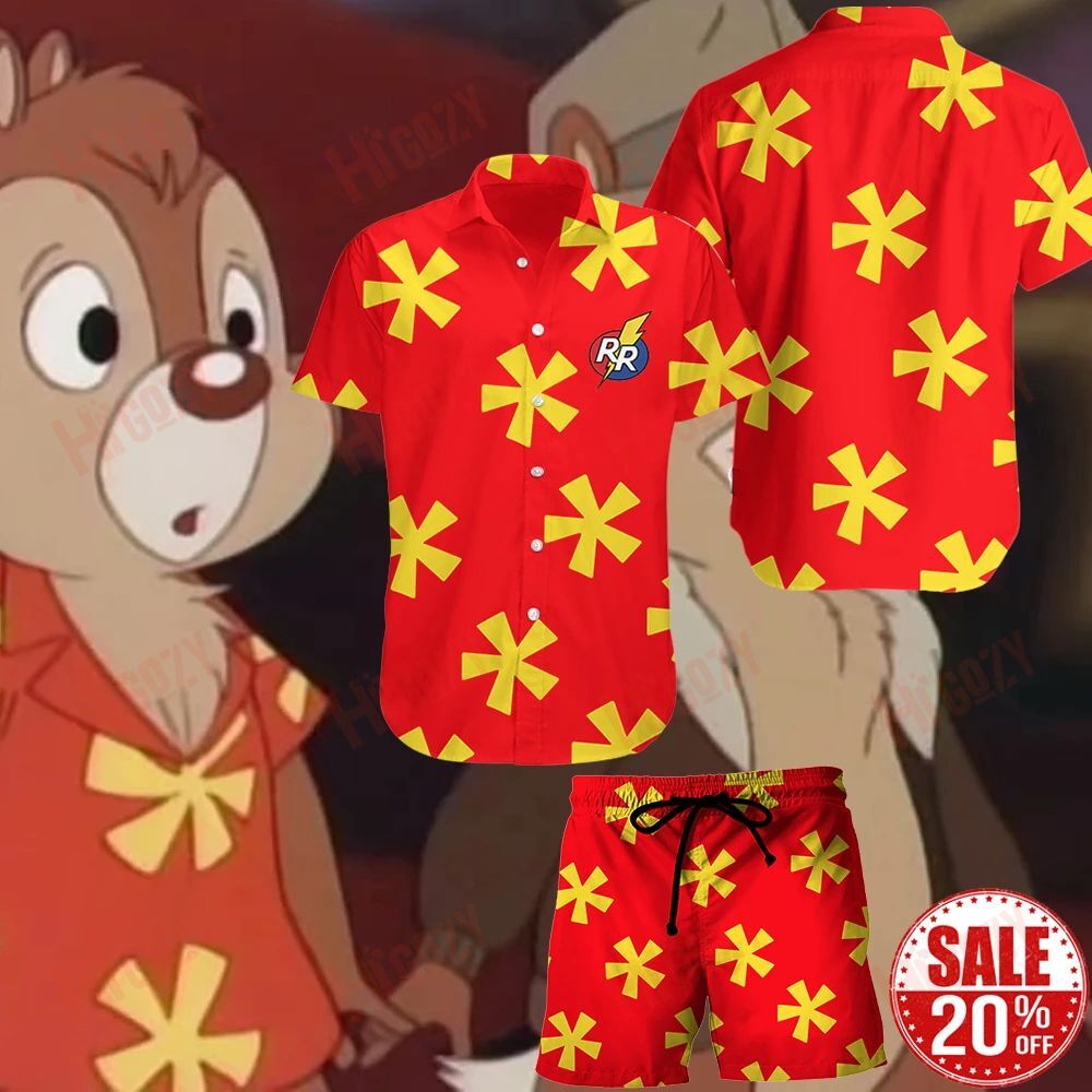 Chipndale Hawaii Shirt Shorts Ha91174