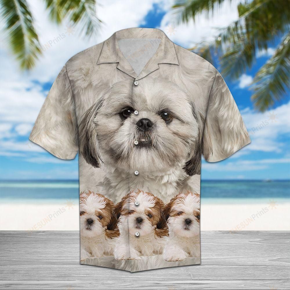 Shih Tzu Great Hawaiian Shirt Ha63716