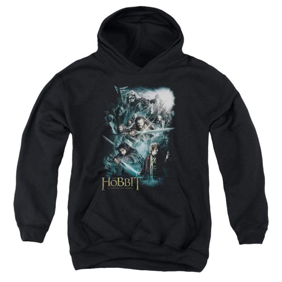 The Hobbit Epic Adventure Youth Hoodie (Ages 8-12)