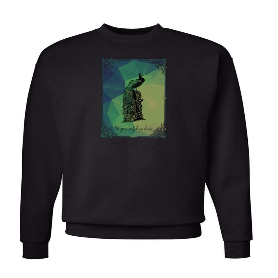 Men’s | Shining Peacock | Crewneck Sweatshirt