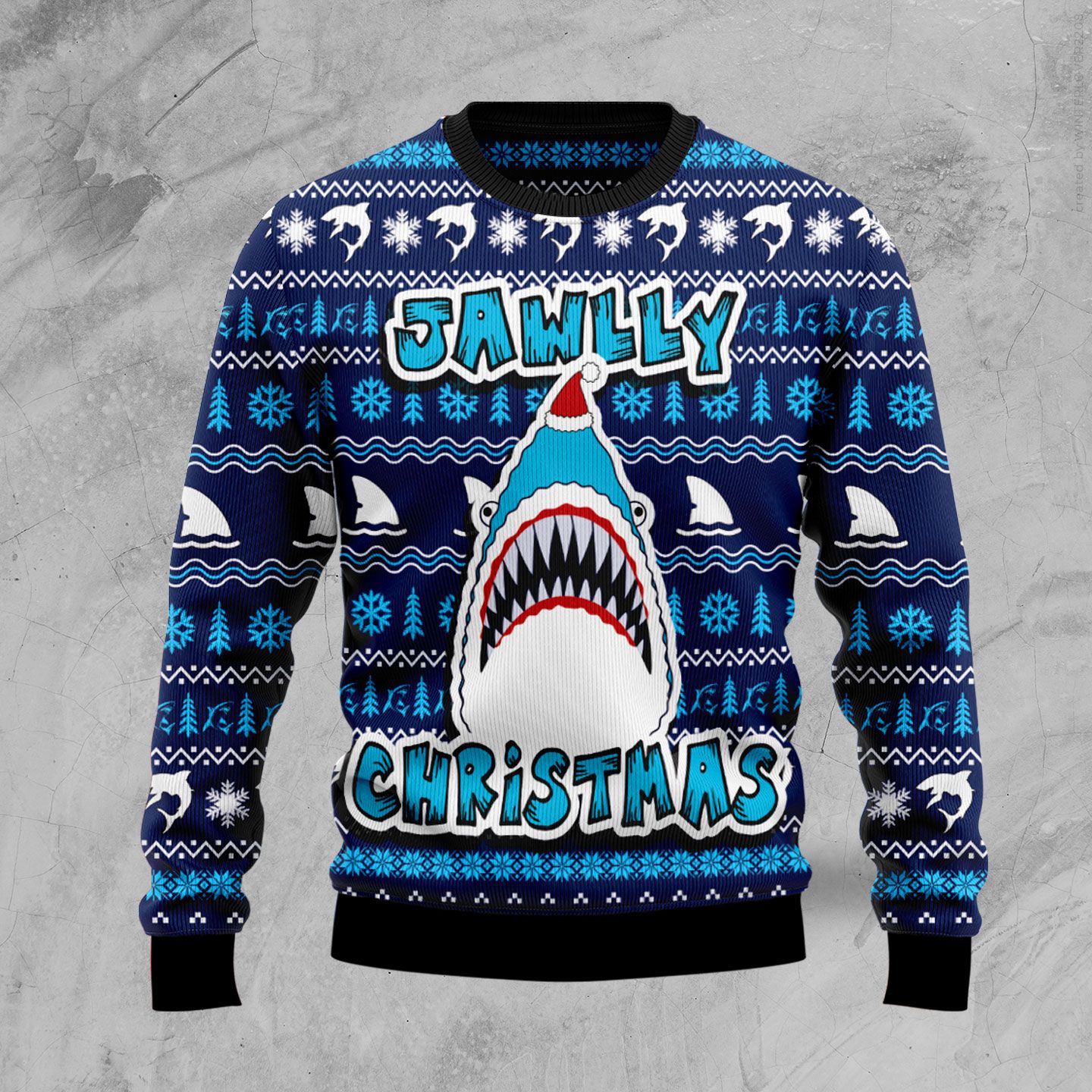 Shark Jawlly Christmas TY210 Ugly Christmas Sweater unisex womens & mens, couples matching, friends, funny family ugly christmas holiday sweater gifts (plus size available)