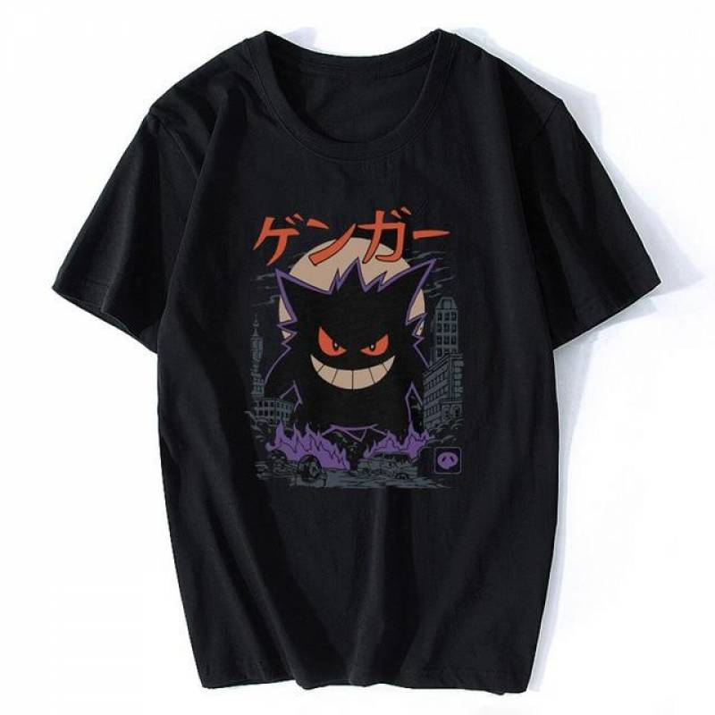 Pokemon T-Shirt Aesthetic Gothic Men’s T-Shirt Cotton Short Sleeve O-Neck Tops Tee Shirts Fashion 2020