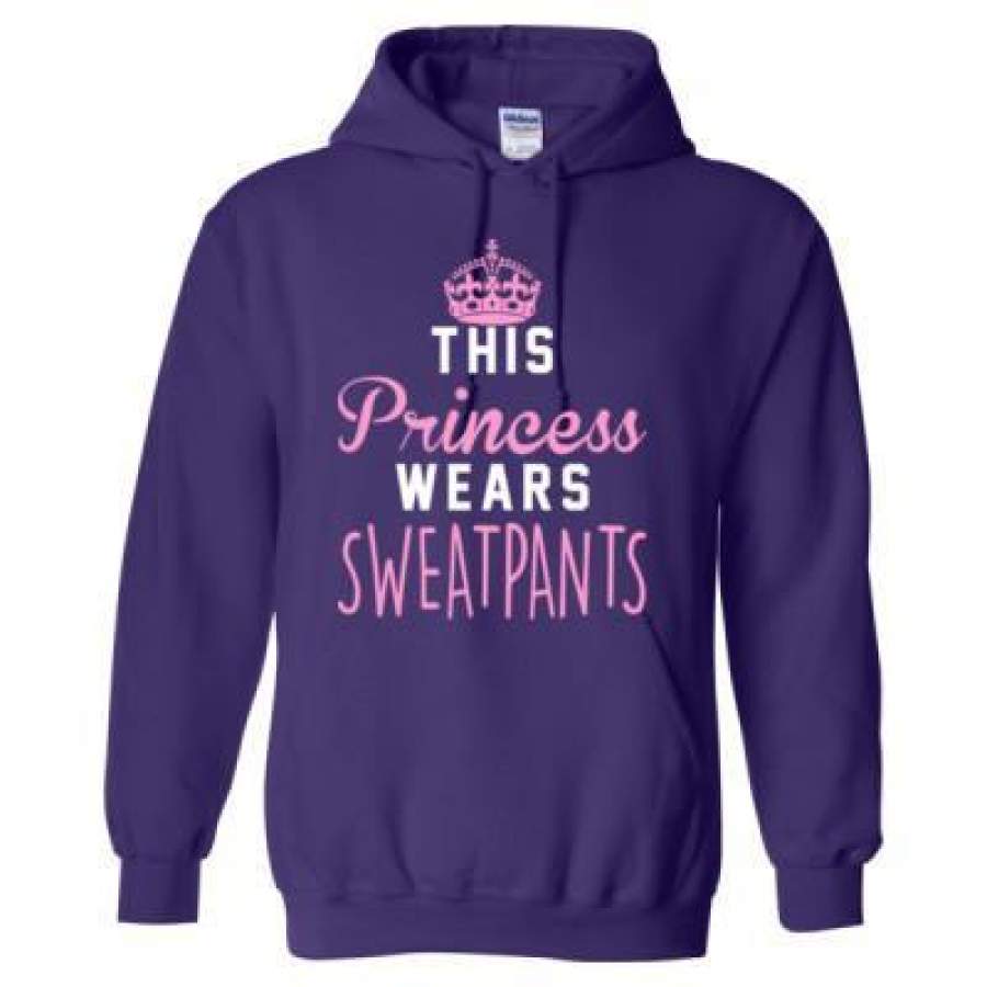 AGR This Princess Wears Sweatpants – Heavy Blend™ Hooded Sweatshirt