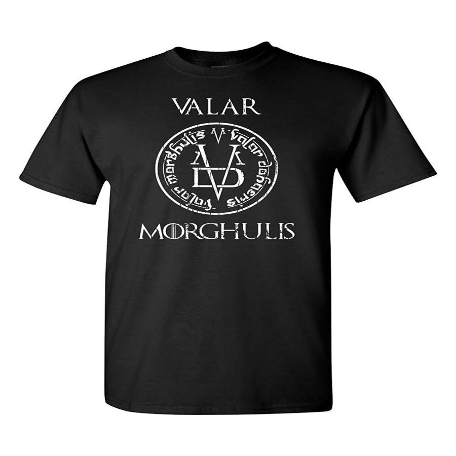 Ultrapress Valar Morghulis Adult T-Shirt Game Of Thrones Men Cotton T-Shirt